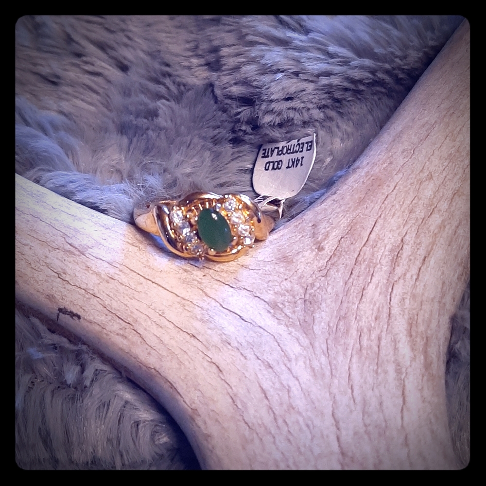 Beautiful jade ring